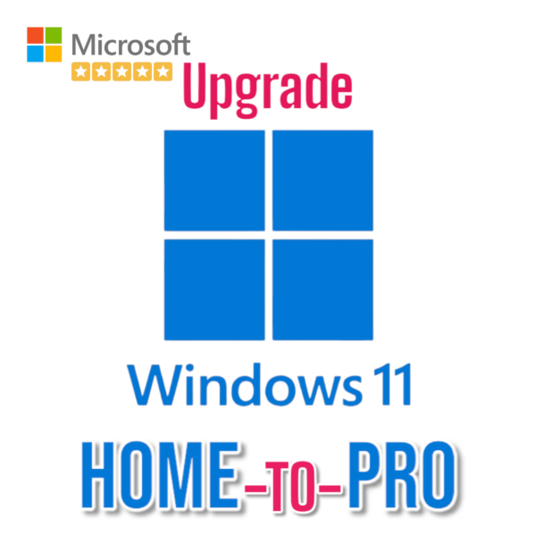 Upgrade Windows 11 Home to Pro with Genuine Microsoft Activation Key